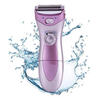 Electric Shaver for Women, Cordless Razor, Wet Dry Razor Remover Shavers & Trimmer for Ladys Legs Face Facial Hair Bikini Area Armpit Body,Purple